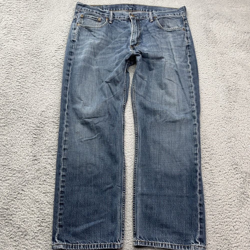 Levi's 569 Blue Jeans Mens 36x29 Loose Straight Baggy Wide Leg Denim ClassicCore